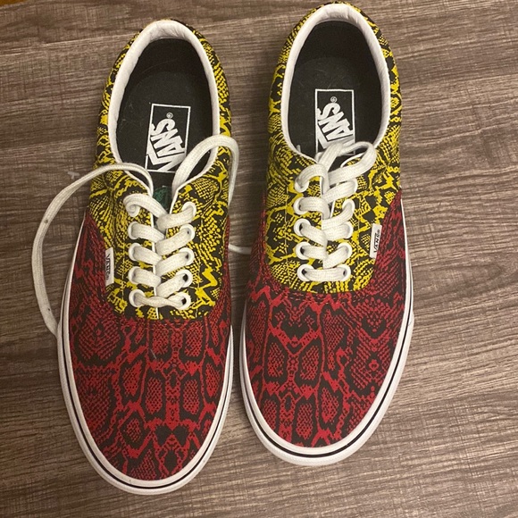Vans Shoes - Snakeskin Rasta Vans